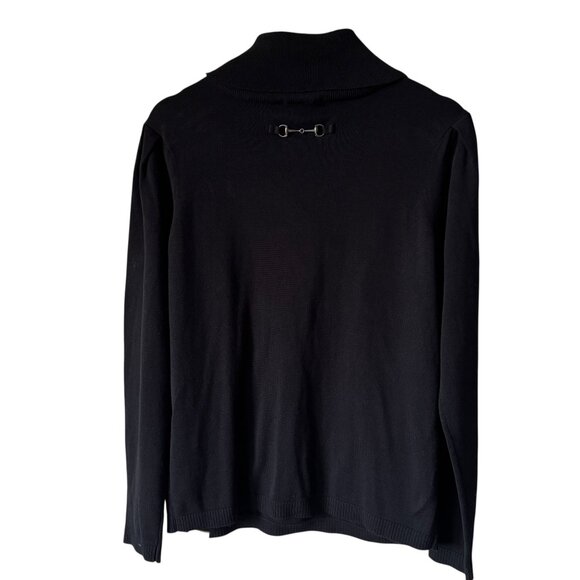 Ariat Aldergate Sweater Med Turtleneck Equestrian Inspired Bit Detail Western - Picture 2 of 16